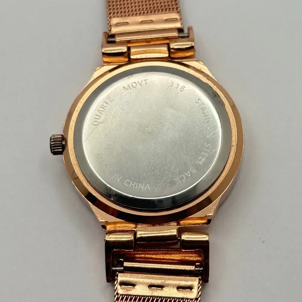 Retro Rose Gold Men's Watch